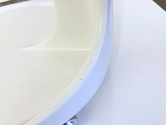 Image 1 of Plastic theewagen, bijzettafel, Space Age-design, jaren 70