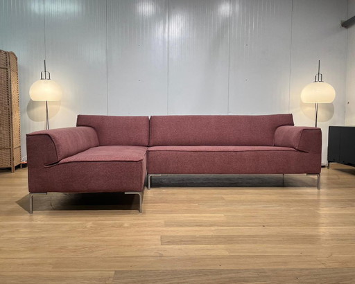 NEU BEZOGENES Design on Stock Bloq Ecksofa Aubergine