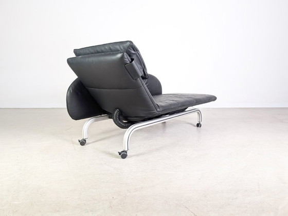 Image 1 of Interprofil Design Beo chaise longue, due posti, pelle, nero, divano, divano