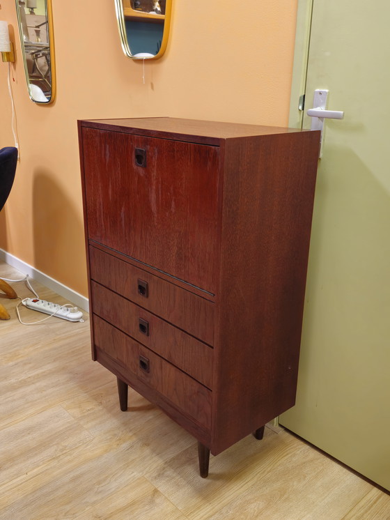 Image 1 of Cassettiera vintage, mobile bar, mobile bar con specchio