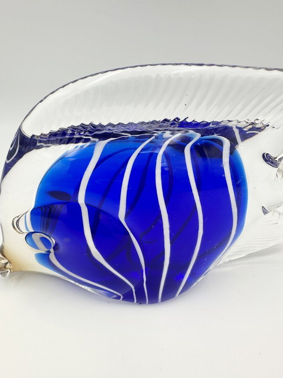 Image 1 of Juego de 3 peces de vidrio soplado a mano