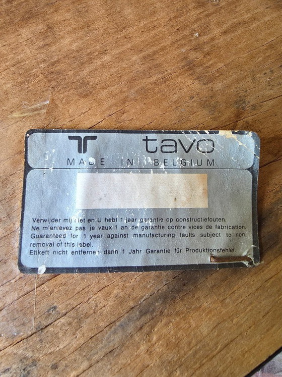 Set mit 6 Tavo Esszimmerstühlen aus der Mitte des Jahrhunderts – Plastic, Metal (photo 5 of 8)