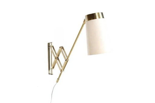 Brass wall lamp by Th. Valentiner, 1950 – wandlampen, Mid Century Modern (photo 2 of 6)
