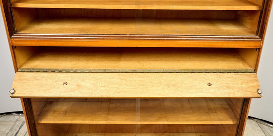 Image 1 of Art Deco Bookshelf, 1960s, Czechoslovakia