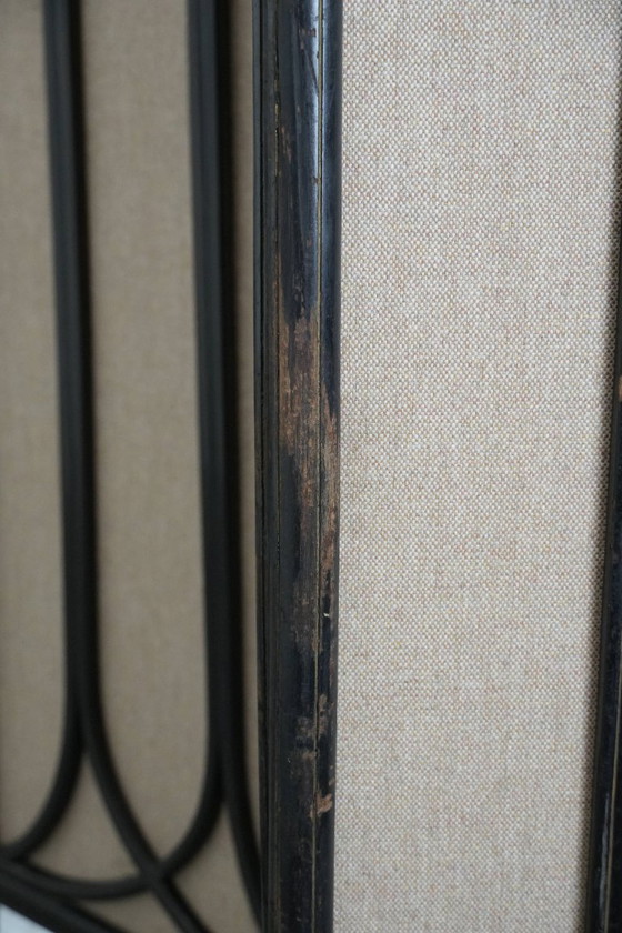 Image 1 of Antique restored bendwood Art Nouveau room divider from the late 19th century