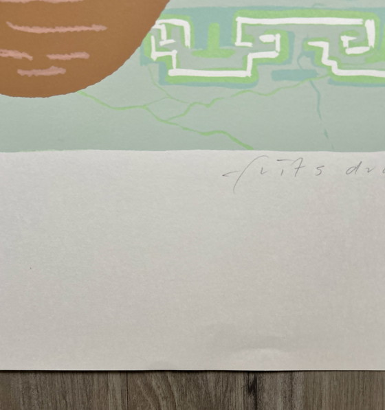 Image 1 of Silkscreen Frits Droog - Amphora