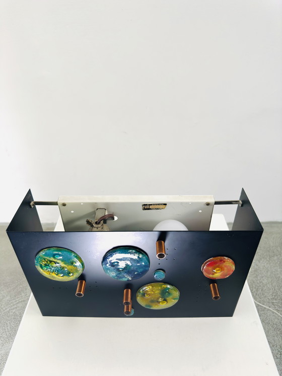 Image 1 of C-1701 KOLLAGEN-WANDLEUCHTE VON WILLEM VAN OYEN FÜR RAAK AMSTERDAM, NIEDERLANDE 1960er Jahre