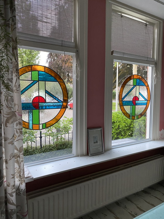 Image 1 of Buntglasfensterbehänge