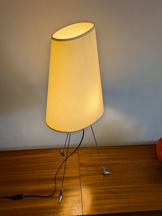 Image 1 of Louis Drimmer tripod wire lamp, France 1980