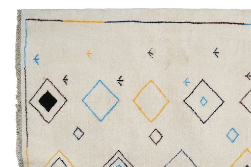 Hand-knotted Gabbeh Basi 237 x 177 cm