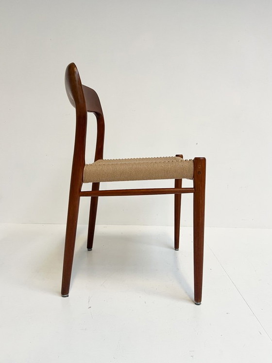 Image 1 of Sedia modello 75 restaurata di Niels O. Möller, anni '50