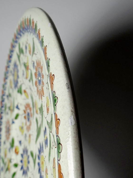 Image 1 of Thun enamel dish signed Schoch-Läderach old Swiss artisanal & rare