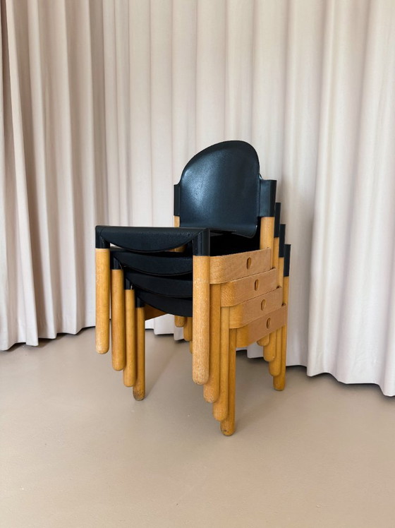 Vintage Thonet Flex 2000 Gerd Lange Chairs – Dining chairs, Plastic, Wood (photo 8 of 14)