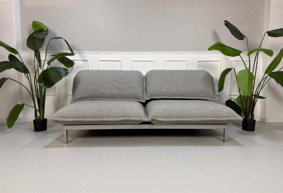 Image 1 of Divano letto Rolf Benz Nova Designer, grigio, con funzione letto.