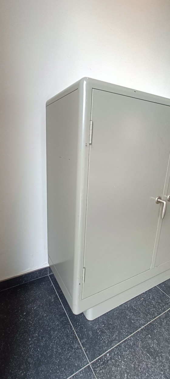 Image 1 of Vintage metal filing cabinet / sideboard