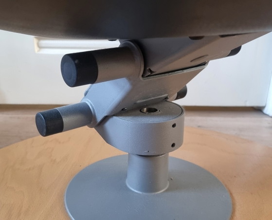 Stokke Peel Subliem Design Zwart Leer – Draaistoelen, Leather, Metal (photo 7 of 8)