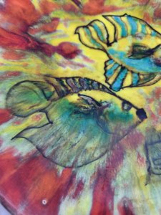 Image 1 of Placa decorativa Youen para Quimper, Francia1950s