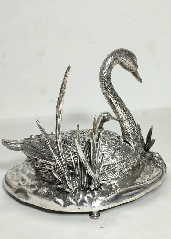 Image 1 of Metalen asbak: Spanje, jaren 1960