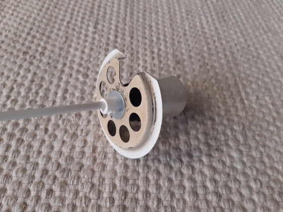 Image 1 of Louis Kalff for Philips Eindhoven, vintage milk glass pendant lamp, beautiful in its simplicity, Dutch design, MCM lamp