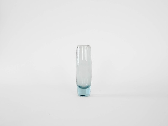 Image 1 of Glasvase, dänisches Design, 1950er Jahre, Hersteller: Holmegaard, Designer: Per Lütken