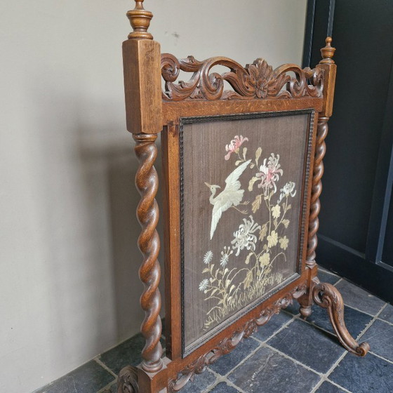 Image 1 of Wooden Firescreen