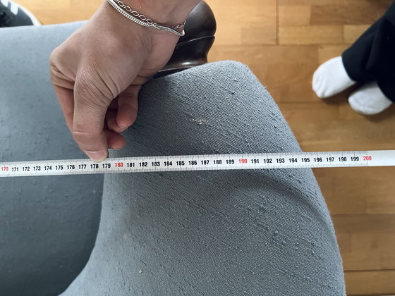 Image 1 of Elegante chaise longue in stile coroco, XIX secolo