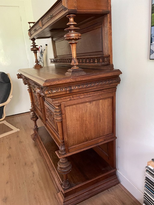 Antique cabinet with drawers from grandma's house
