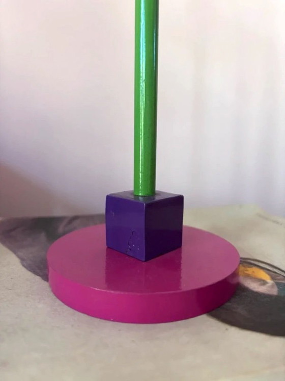 Image 1 of bougeoir IKEA vintage - design Anna Efverlund- Konfetti - Memphis - années 80 - années 90
