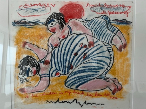 Anton Heyboer (unique) "I have butterflies in my stomach..."