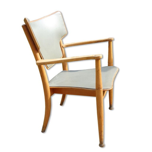 Poltroncina vintage Portex n. 111 di Hvidt & Mølgaard anni '40