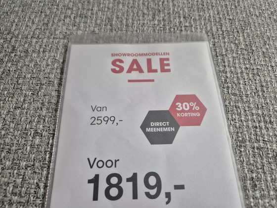 Image 1 of Montel Modena – Ecksofa – Ausstellungsmodell – Grau – Stoff – Design