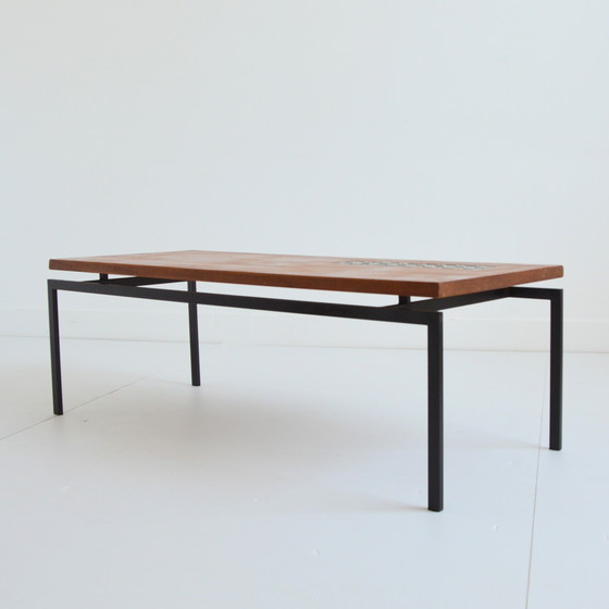 Image 1 of 1950s modernist vintage coffee table