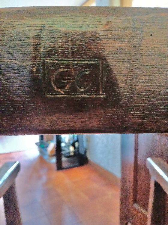 Pair of Dauphiné Style Chairs - Purchased from Suzuki Milano in Solid Wood with Mortise and Tenon Joints (photo 5 of 6)