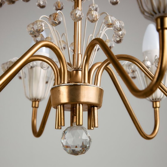 Image 1 of MK9487 Fontaine chandelier by Emil Stejnar for Rupert Nikoll