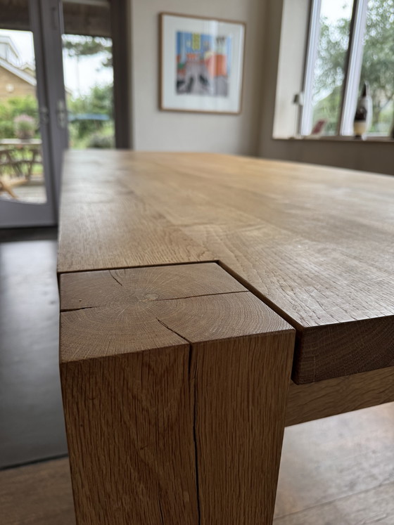 Image 1 of E15 Bigfoot eikenhouten eettafel 270 x 104,8 x 75