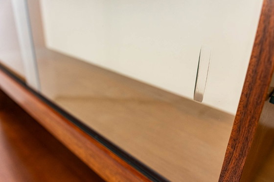 Image 1 of Vintage dressoir met vitrinekast van SFM, jaren 70.