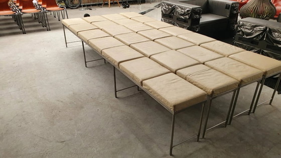 Image 1 of Design XL sofa daybed lounge stainless steel minimalist