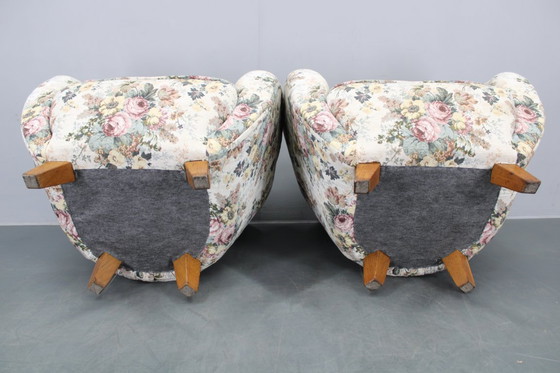 Image 1 of 1940er Jahre Paar Clubsessel, Tschechoslowakei