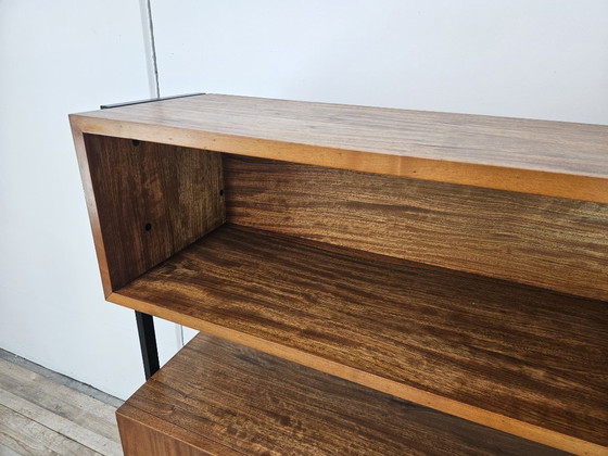Image 1 of Anrichte aus Teakholz mit Eisenstruktur, 1960