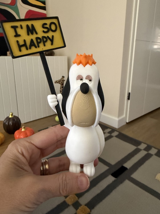 Image 1 of Droopy dog 3d figurine 