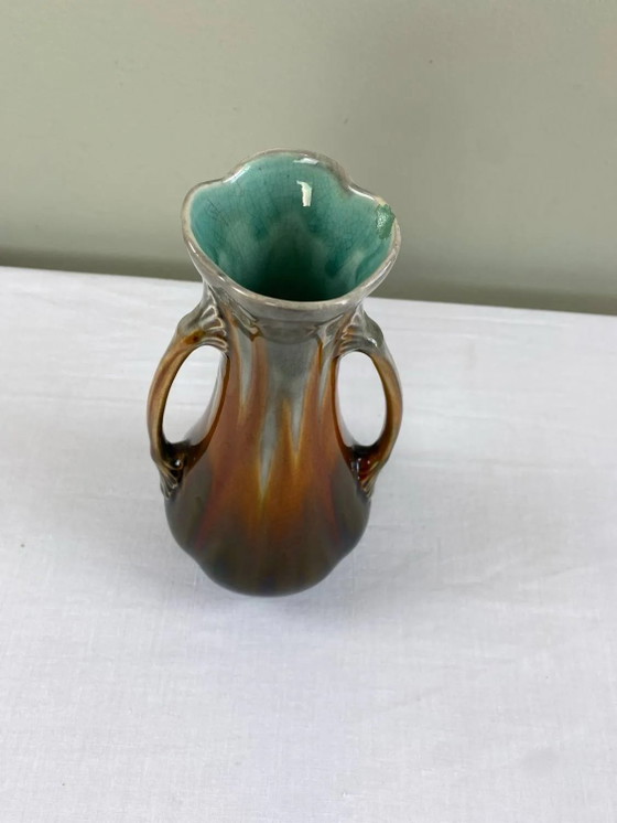 Art Nouveau vase – Ceramic (photo 4 of 8)