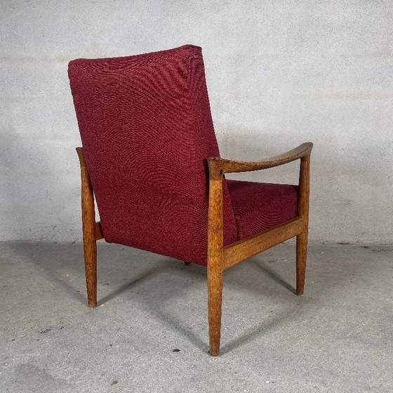 Image 1 of Fritz Hansen lounge stoel Deens design 60's