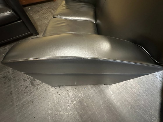 Poltrona Frau Sofagarnitur Tabarin. 2+1+1 – Leather, Metal (photo 7 of 17)