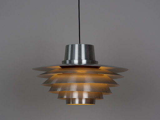 Danish vintage pendant lamp Verona by Svend Middelboe, Lyfa, 1962