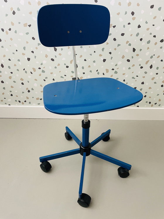Image 1 of Bureaustoel Kevi 2533 blauw - ontwerp Jørgen Rasmussen