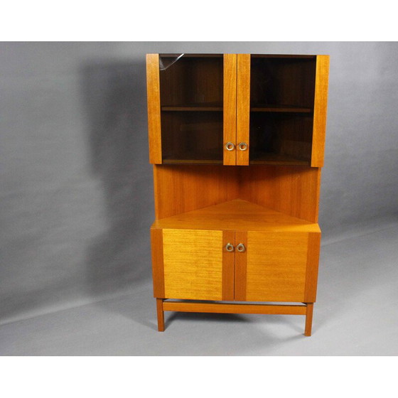 Image 1 of Vintage hoekkast in teak van P.Rimme's, jaren 1960