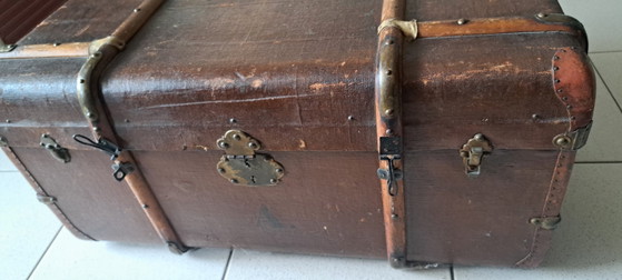 Image 1 of Antique trunk