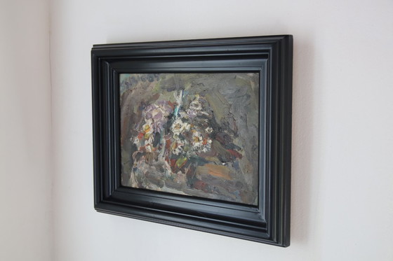 Image 1 of Dipinto ad olio espressionista di Sirio Salimbeni