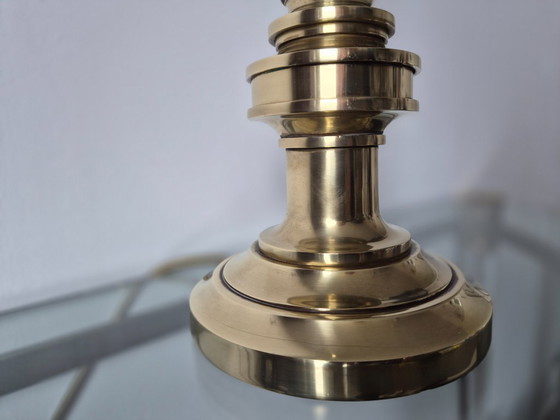 Image 1 of Vintage 1970s Lamp Art (Milano Italy) brass lamp base