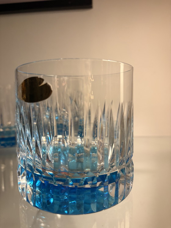 Image 1 of Set da whisky in cristallo tagliato a mano vintage Maestri Muranesi